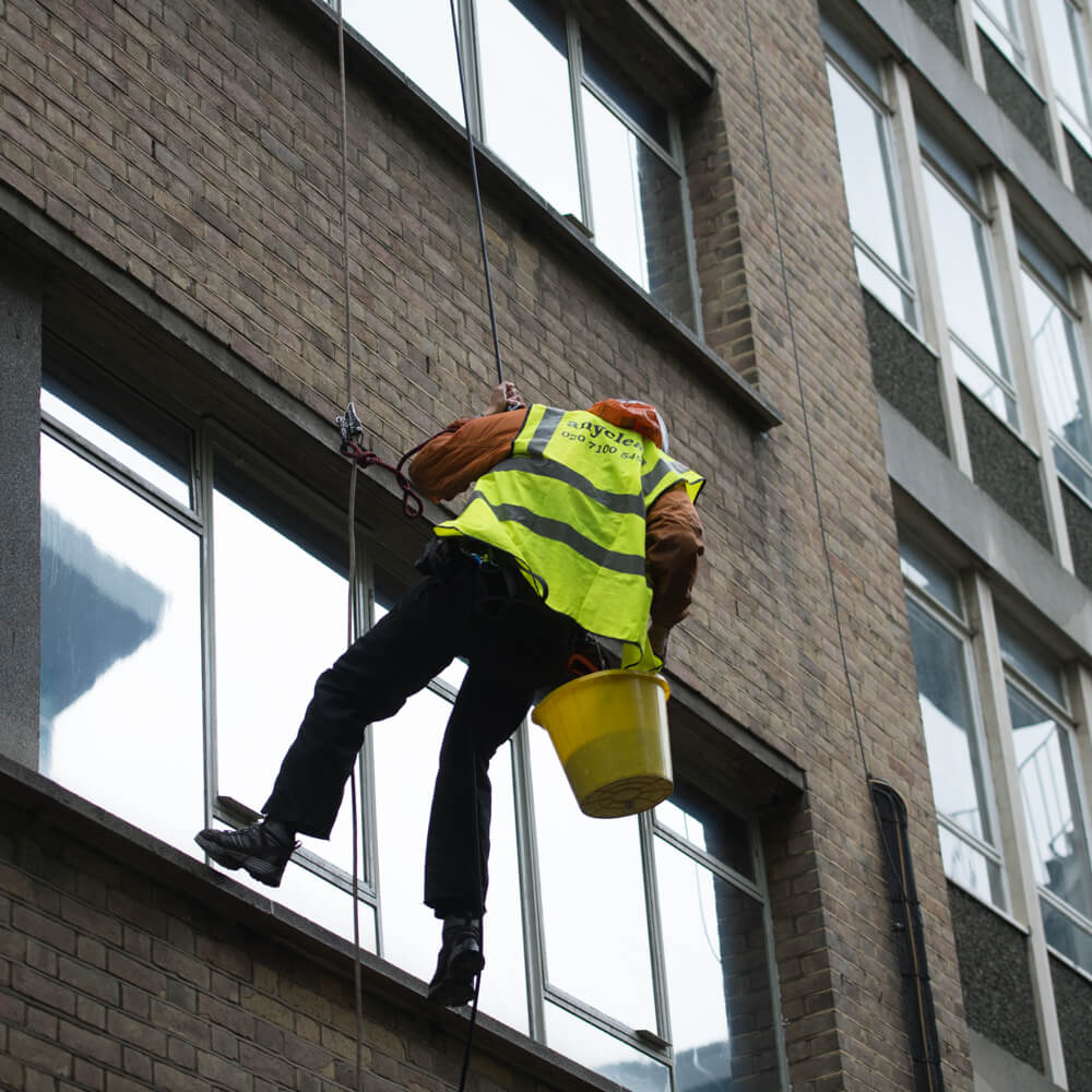 Risk-free window cleaning by Anyclean near HQVG G4 London, United Kingdom