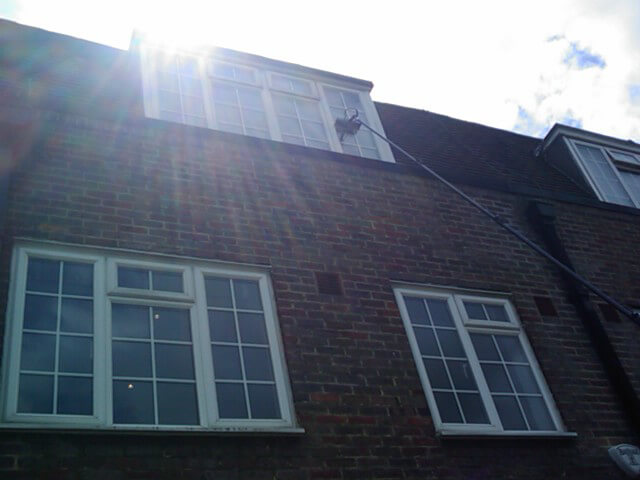 Spotless window polishing in Finchley Central by Anyclean