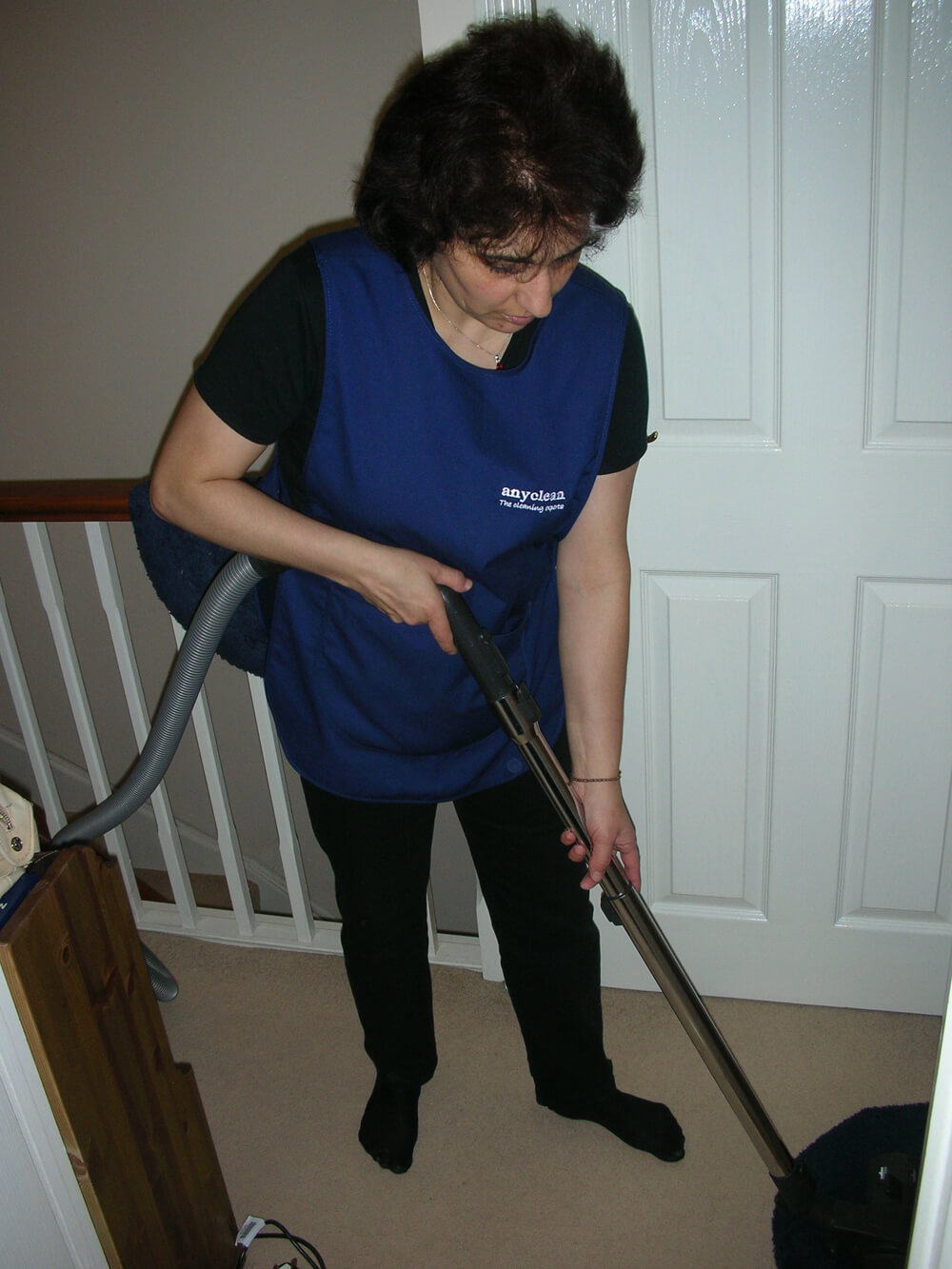 Taking care of all chores around the house