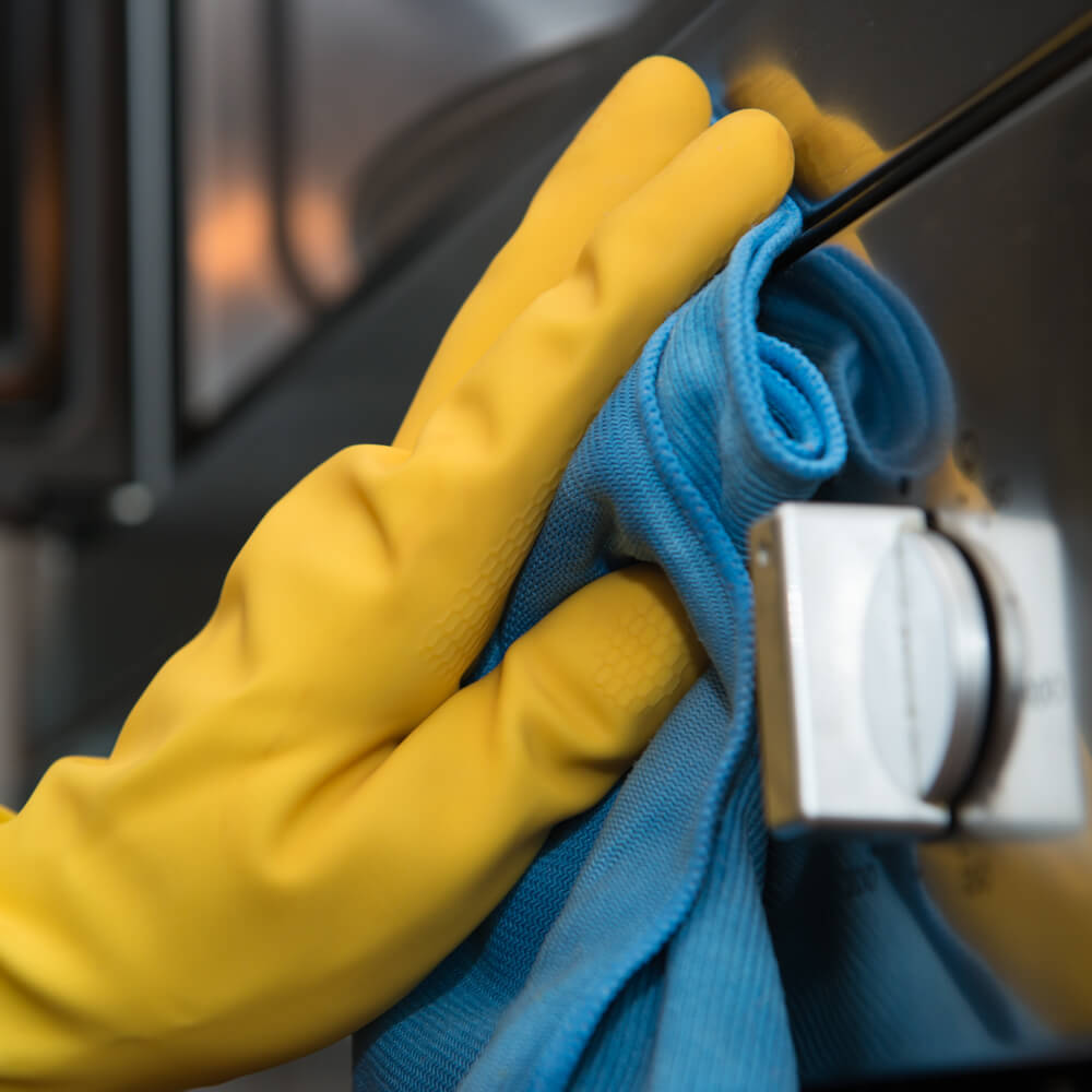Detailed domestic cleaning by Anyclean in N12