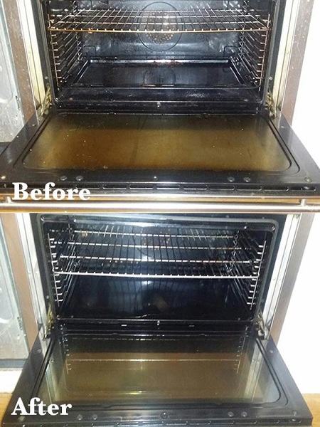 Excellent cleaning results for home ovens