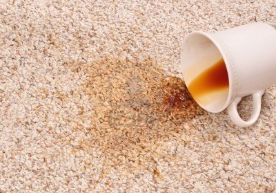 How to deal with stains on your carpet